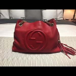Authentic Gucci Soho shoulder bag